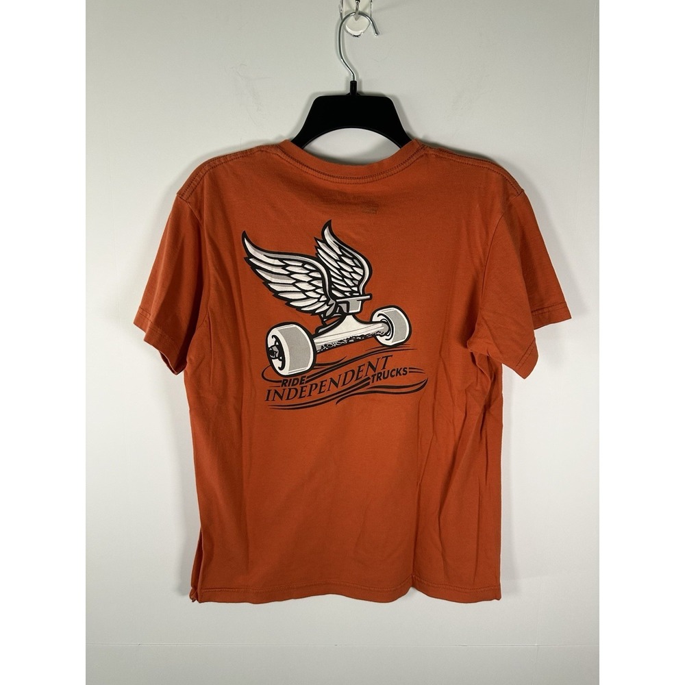 Ride Independent Trucks GP Ride The Best Skateboard T Shirt Red Sz Medium